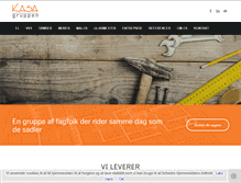 Tablet Screenshot of kasa.dk